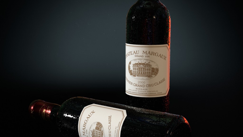 WINE BOTTLE CHATEAU MARGAUX  2000 EDITION preview image 1